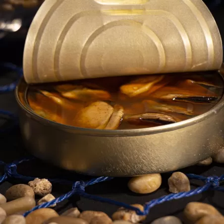 MEJILLONES EN ESCABECHE “GÜEYUMAR”