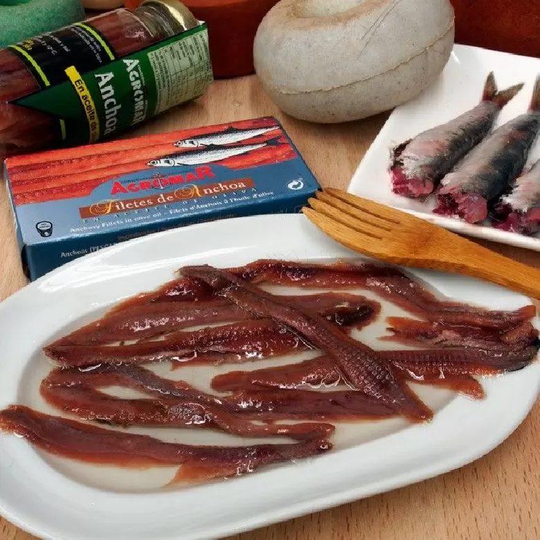 FILETE DE ANCHOA EN ACEITE DE OLIVA  Conservas gourmet del mar