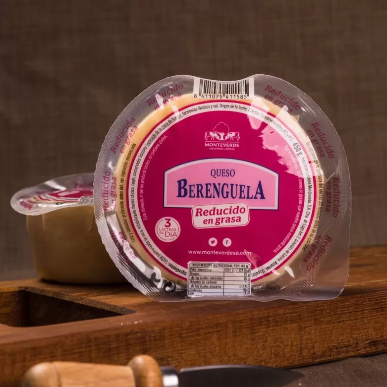 Low fat spanish cheese