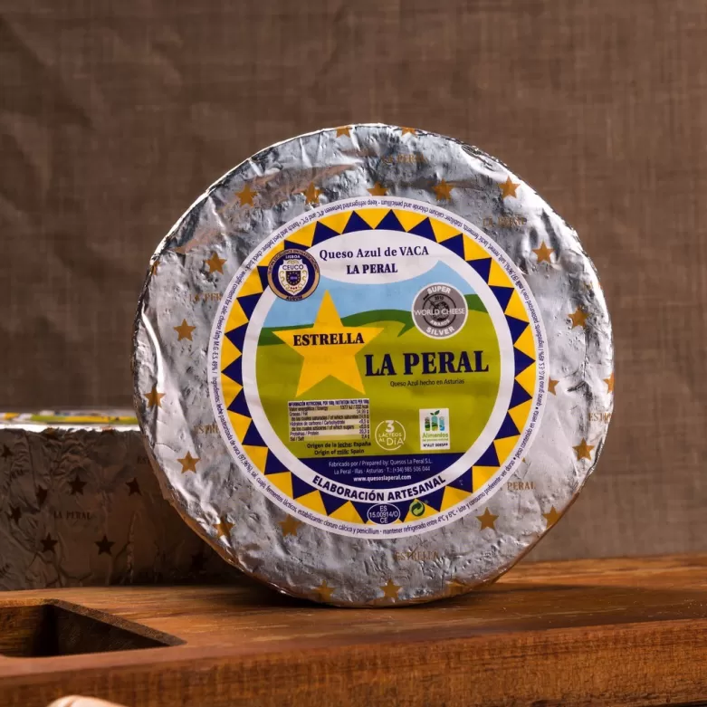 Blue cheese elaborated in spain 