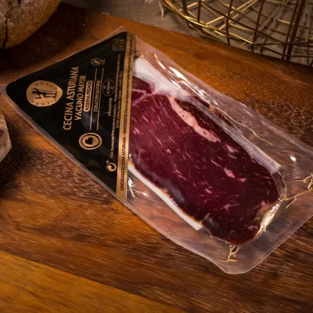 SLICED CURED BEEF CECINA FROM ASTURIAS BEEF (100 G)