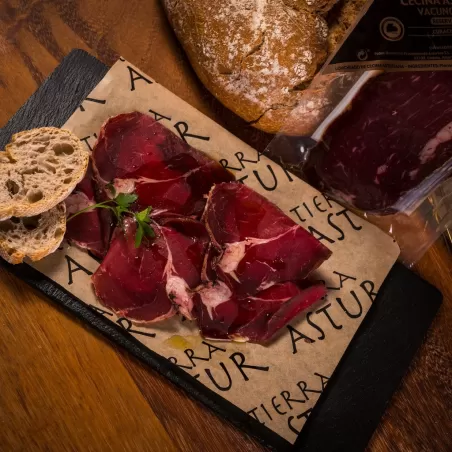 SLICED CURED BEEF CECINA FROM ASTURIAS BEEF (100 G)