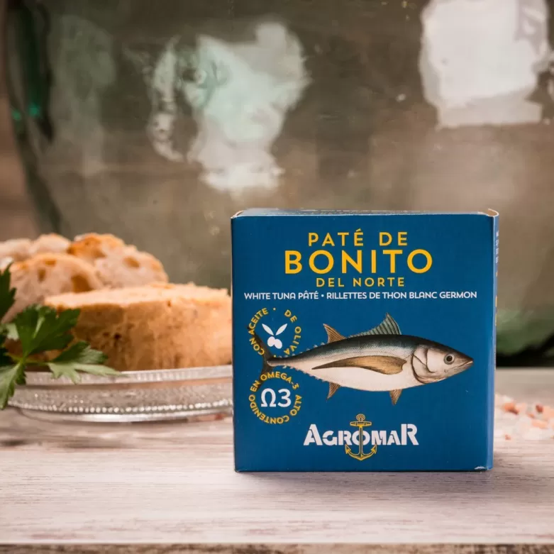 Paté de Bonito del Norte. Patés selectos de pescados y mariscos.