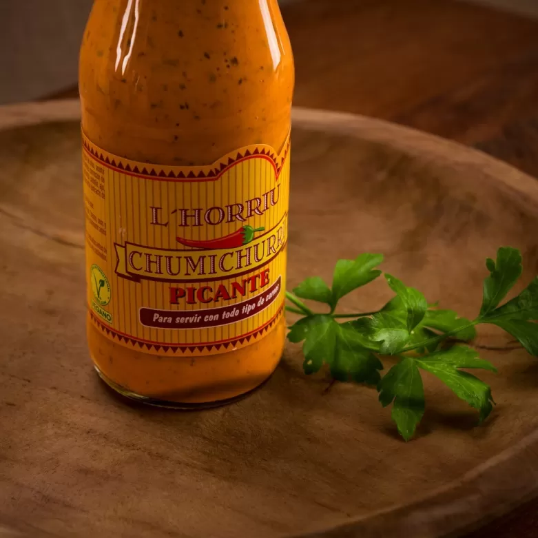 Famous classic chimichurri hot sauce 