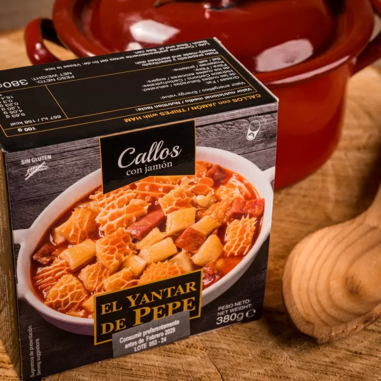 Callos con jamón asturianos precocinados