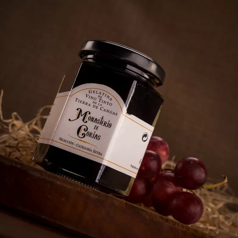 Asturias red wine jelly 