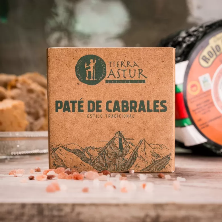 Spanish cabrales cheese pate. The most famous chees in spain 