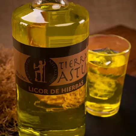 Spanish herb liqueur 