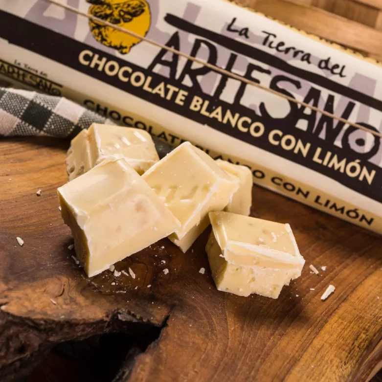 Chocolate Blanco con Limón Tierra del Artesano 