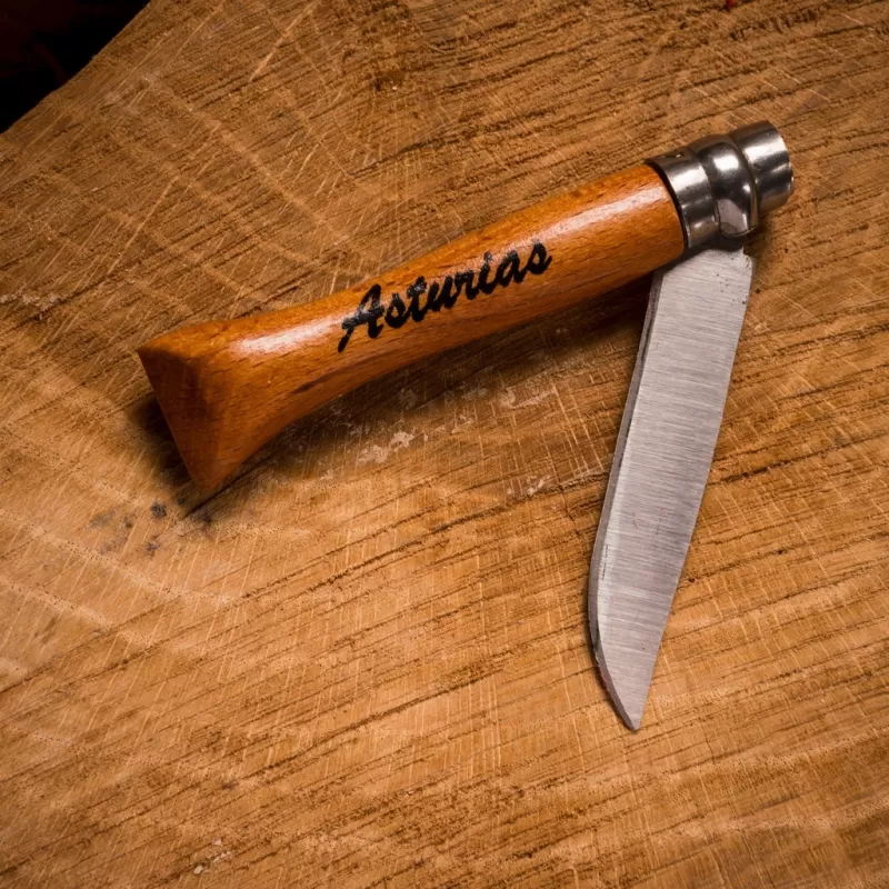 Navaja de bolsillo con hoja de 7 cm - Artesanía Asturiana