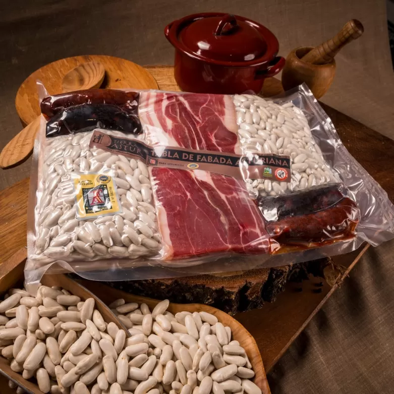 This pack includes the ingredient required to prepare fabada asturiana