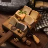 Table of 6 Asturian artisan cheeses