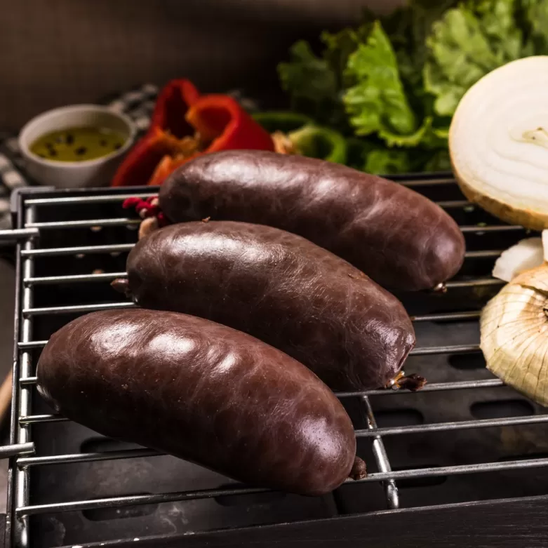  Fresh Asturian black pudding made with the best raw material