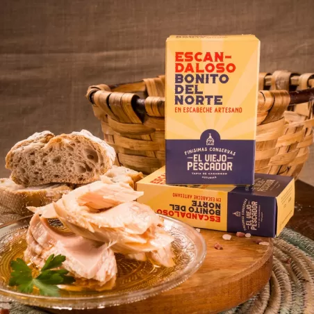 EL VIEJO PESCADOR MARINATED ALBACORE TUNA (230 G JAR)