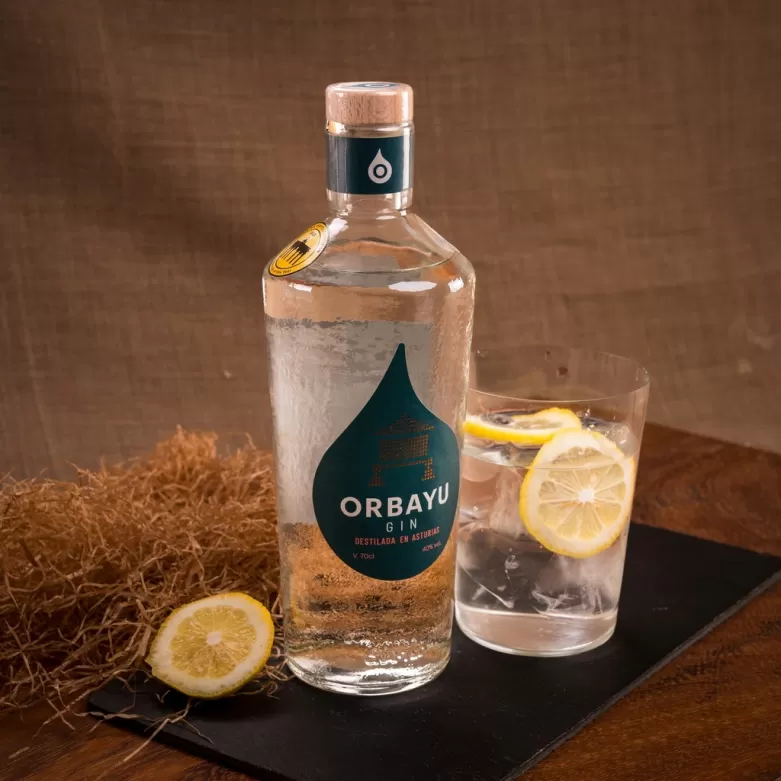 ORBAYU GIN. EXCLUSIVA GINEBRA ARTESANA ASTURIANA