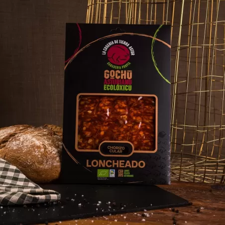 Chorizo cular Gochu Asturiano Ecolóxicu