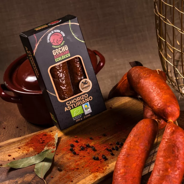 GOCHU DE MONTE ASTURIANO CHORIZO SAUSAGE (pack of 2 pcs)