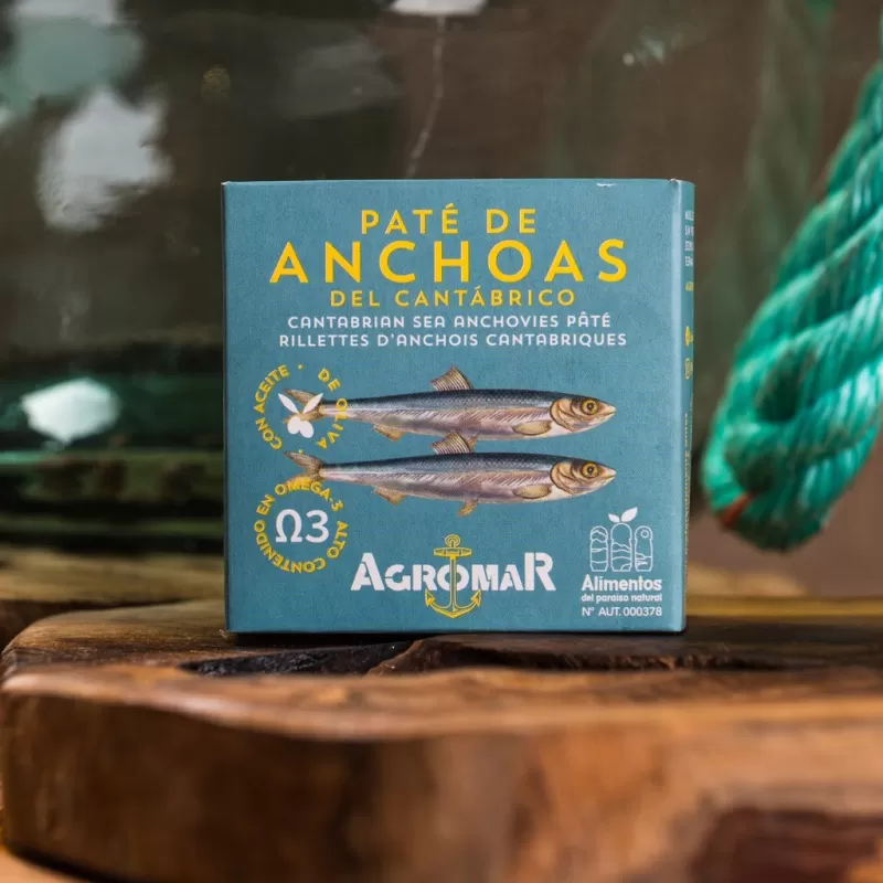 PATÉ DE ANCHOA DEL CANTÁBRICO AGROMAR