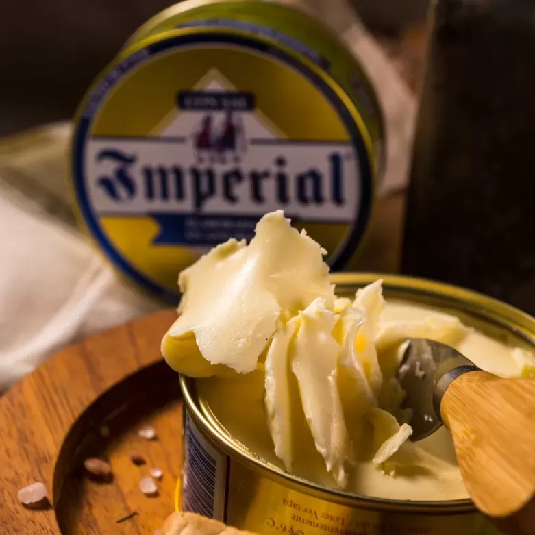 MANTEQUILLA CON SAL LA IMPERIAL (250 g.)  Otros lácteos artesanos